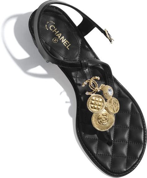 sandali donna modello chanel|Chanel sandals official site.